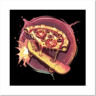 Pizza Skate Style Posters and Art